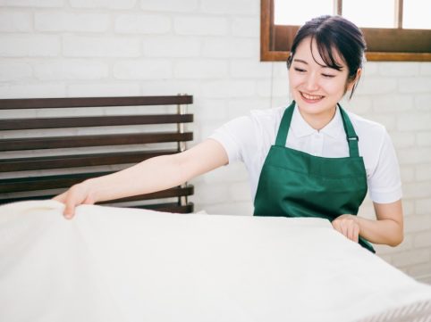 客室清掃は“プロの技術”が身につく仕事！